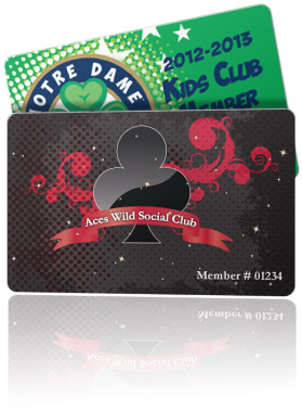 Membership Card with a Club on it