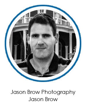 Jason Brow Photography Profile Image and Testimonial for Viewfinder Business Cards