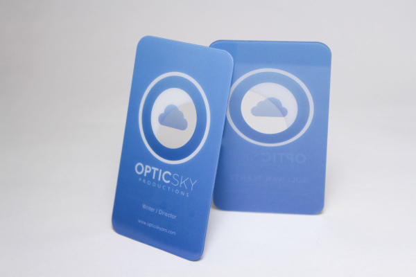 Translucent Business Card Printing Sample (Photo)