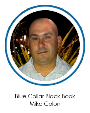 Rugged, Tough and Unique Business Cards: Blue Collar Black Book