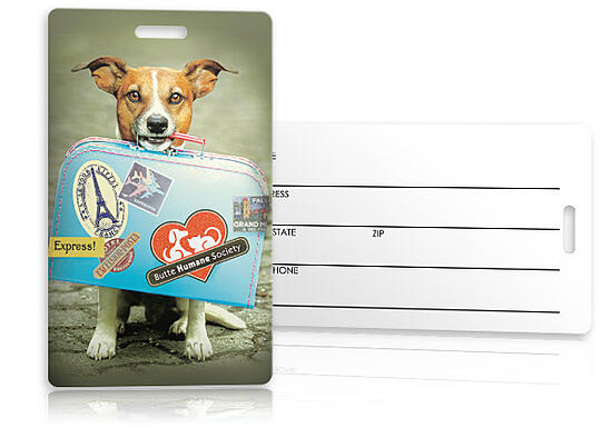 Butte Humane Society Luggage Tag