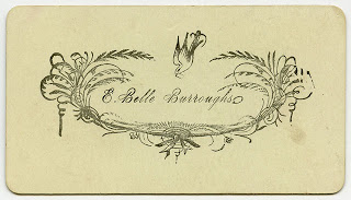 Old Calling Card