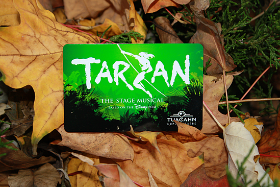 Tarzan the Musical Plastic Gift Card