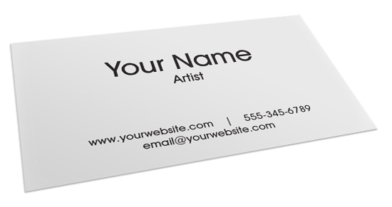 how to make a business card for artists what you need to know