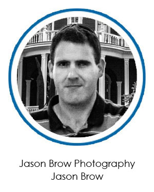 Jason Brow Photography Profile Image and Testimonial for Viewfinder Business Cards