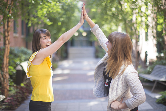 High Five, save the trees, green, eco-friendly