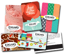 gift card, design, graphic design, cookies, cake, frosting, owls