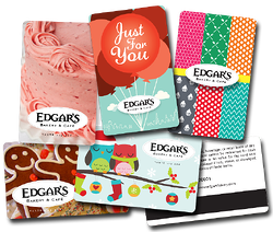 gift card, design, graphic design, cookies, cake, frosting, owls