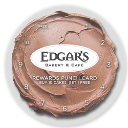 rewards, punch card, card, circle, transparent, opaque, cake, frosting