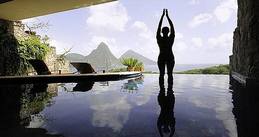 Yoga Relaxing Scene