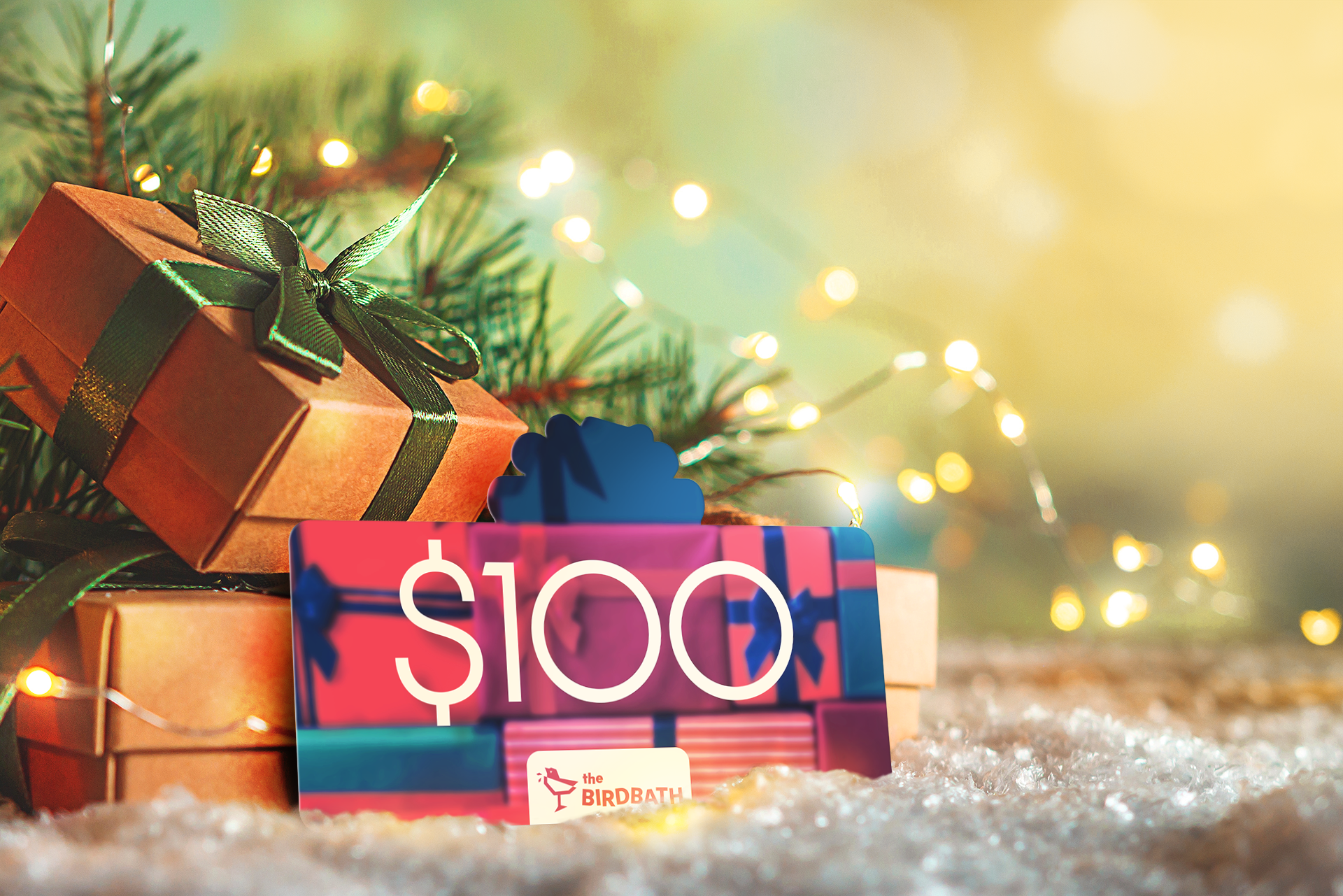 1093 - Holiday Gift Card Mockup