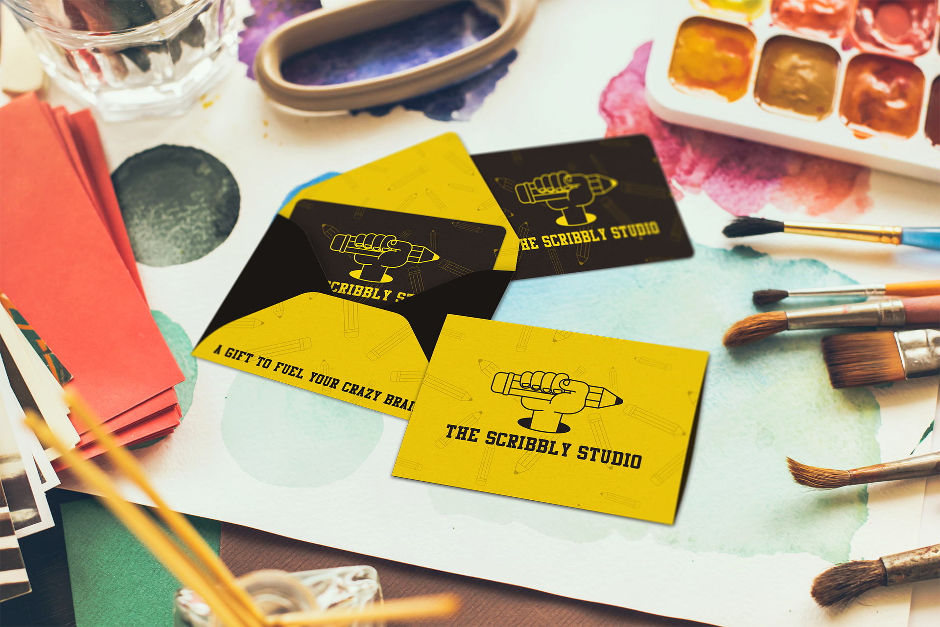 Gift Cards for Construction with Matching Envelopes