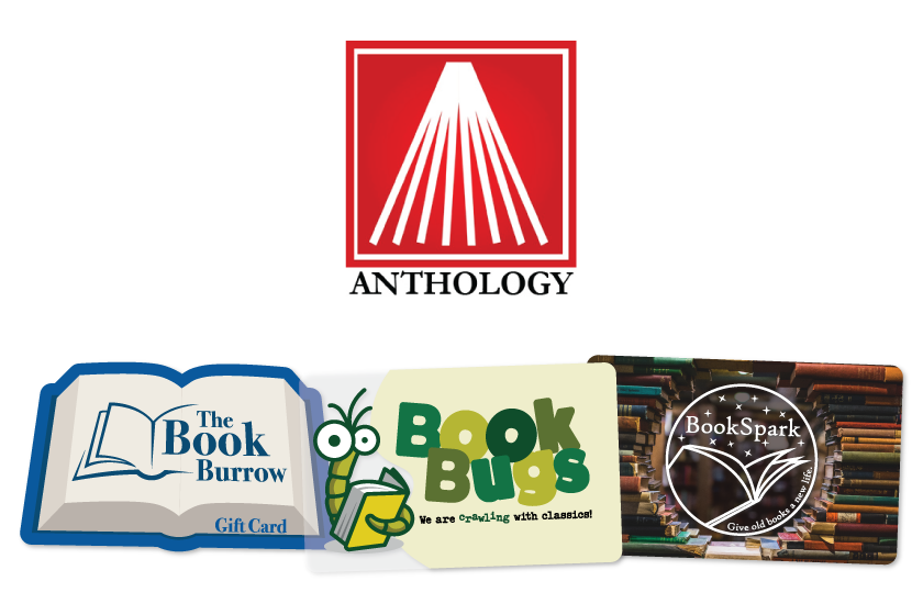 Anthology Software Compatible Gift Cards for Bookstores