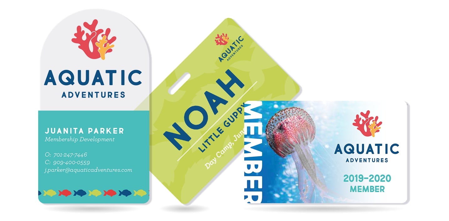 Boost your Aquarium Marketing with Business Cards, Membership Cards & More