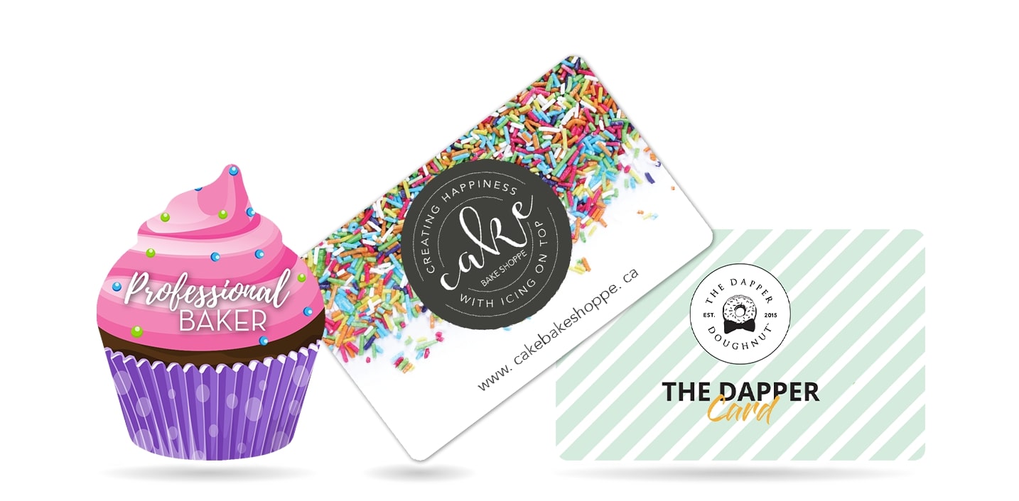 Cupcake Business Card and Gift Cards