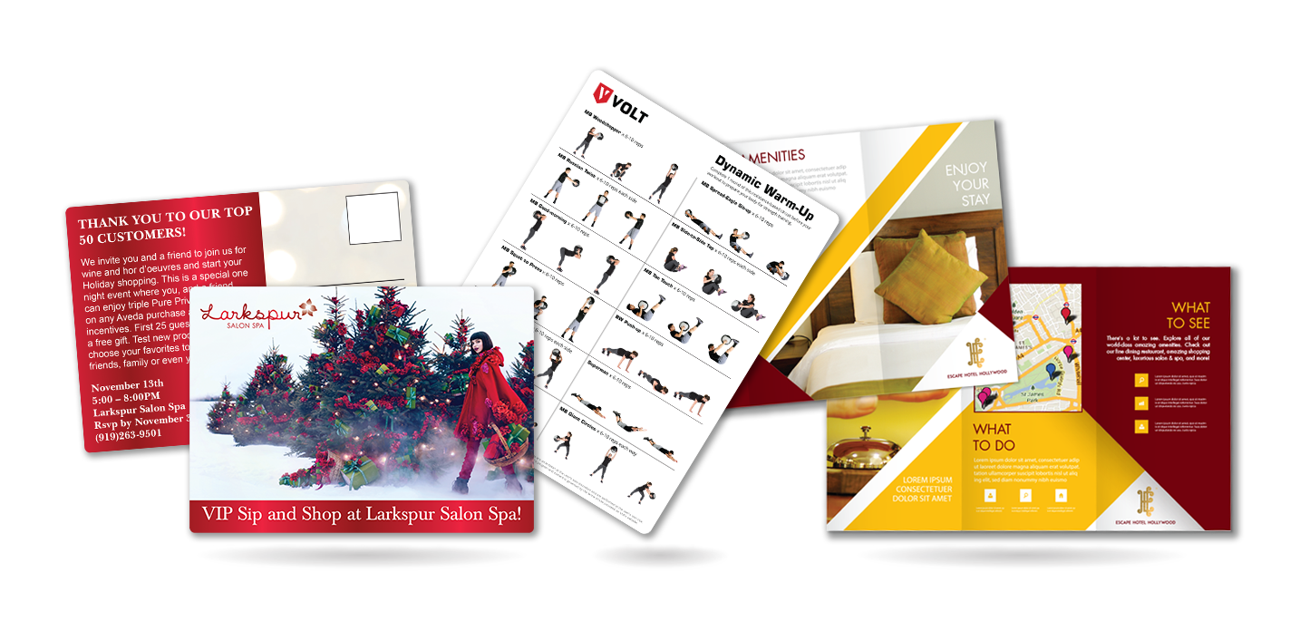 Brochures, Mailers & Informational Cards