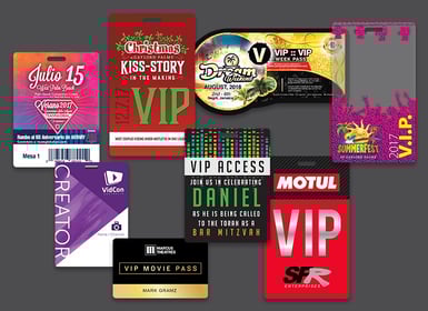 VIP Passes and VIP Cards | Plastic Printers, Inc.