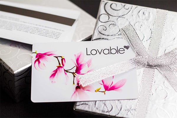Barcode gift cards for Lovable