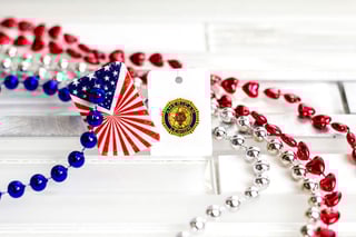 Patriotic 4th of July American Legion Flag Parade Giveaway