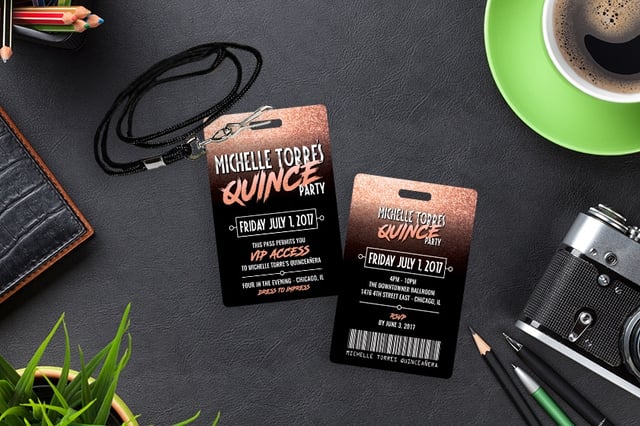 VIP Access Passes with Lanyard VIP Access Passes with Lanyard