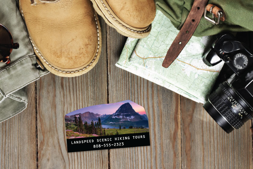 Business-Card-Custom-Shape-Mountain-KT10419-Paper-Landspeed-Scenic-Hiking-Tours-Mock-Up-840x560