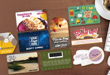 Custom Designed Gift Cards for Businesses