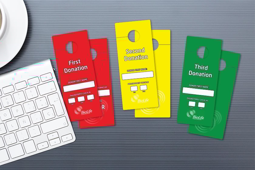 Door-Hanger-Writable-Versions-Donation-Tags-Biolife-Plasma-KT9805-J066769-Sample