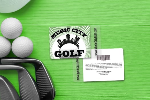 Custom gift cards with barcode