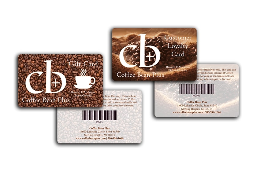 Coffee Loyalty Cards & Gift Cards for Coffee Bean Plus