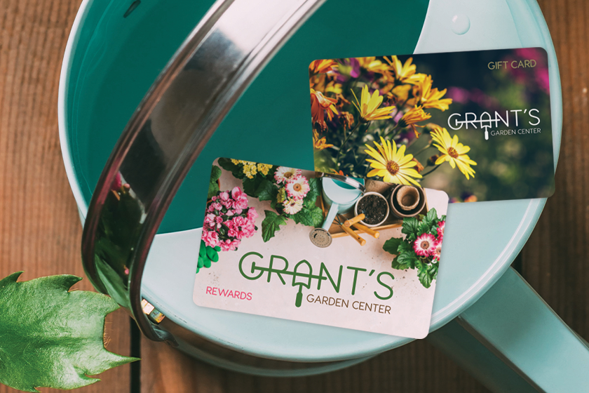 Garden Center Custom Gift Cards