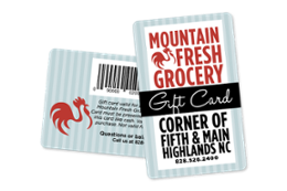 grocery gift card