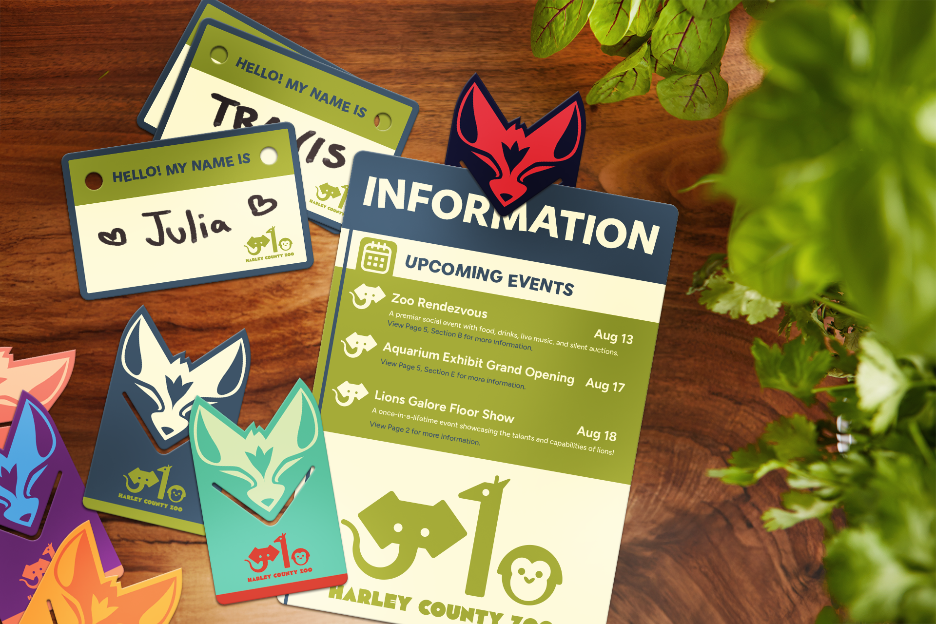 Harley County Zoo Industry Set