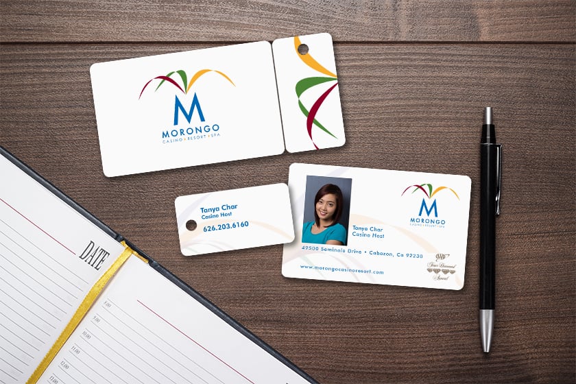 Use your combo cards as employee ID cards
