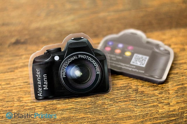 Top 10 Photography Business Cards Cut Camera Plastic Card