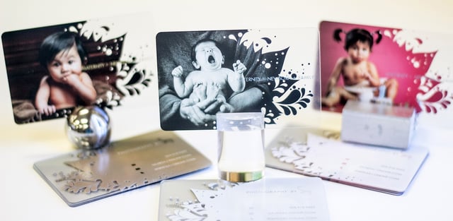 Clear Photo Business Cards