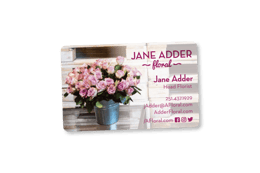 Florist business cards