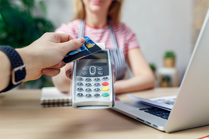 Keypad stickers for contactless payment