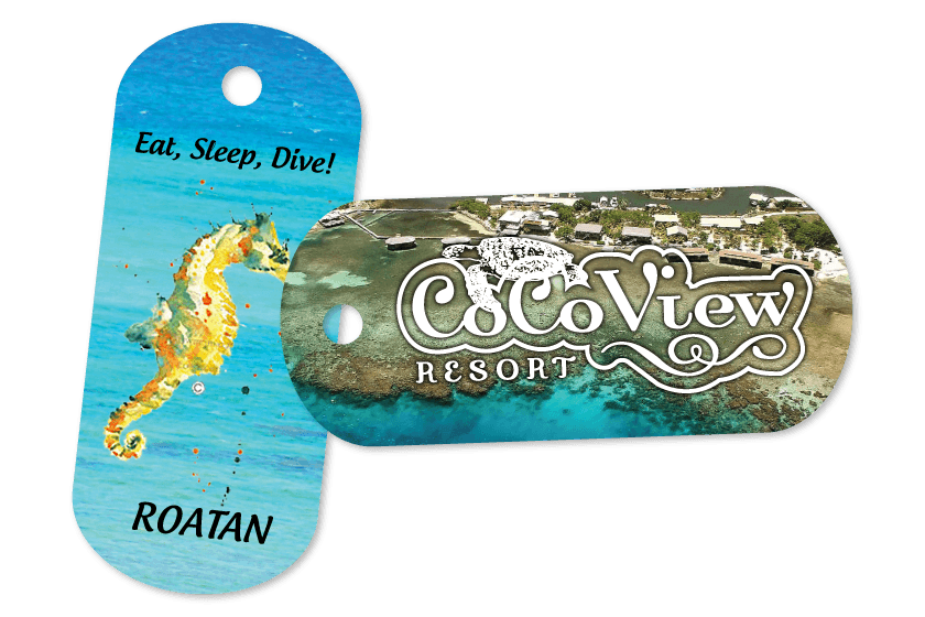 Custom Key Tags by Plastic Printers
