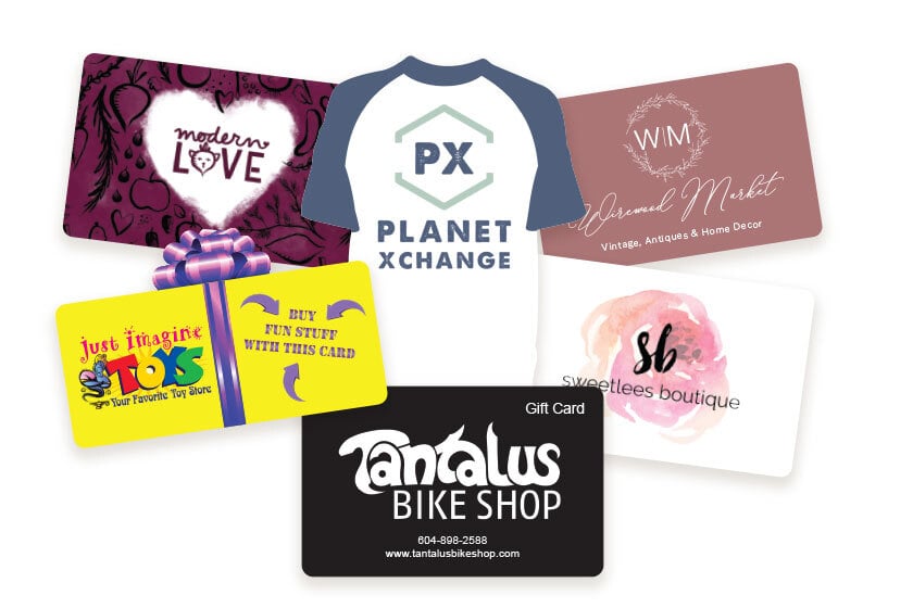 Custom Gift Card Shapes And Styles