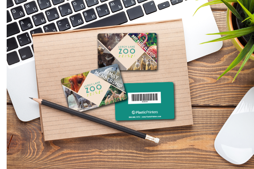Zoo Product Set Including Barcode Compatible Gift Cards