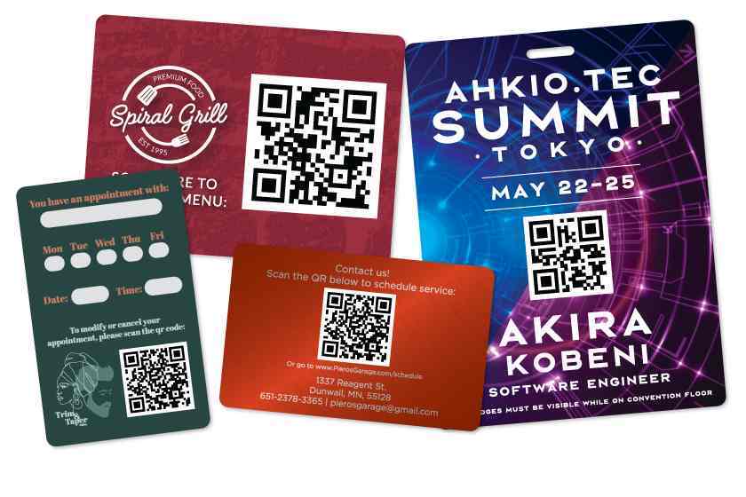 Menus, Gift Cards, and Other Marketing Tools with QR Codes