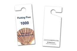 Resident parking permit for an apartment complex