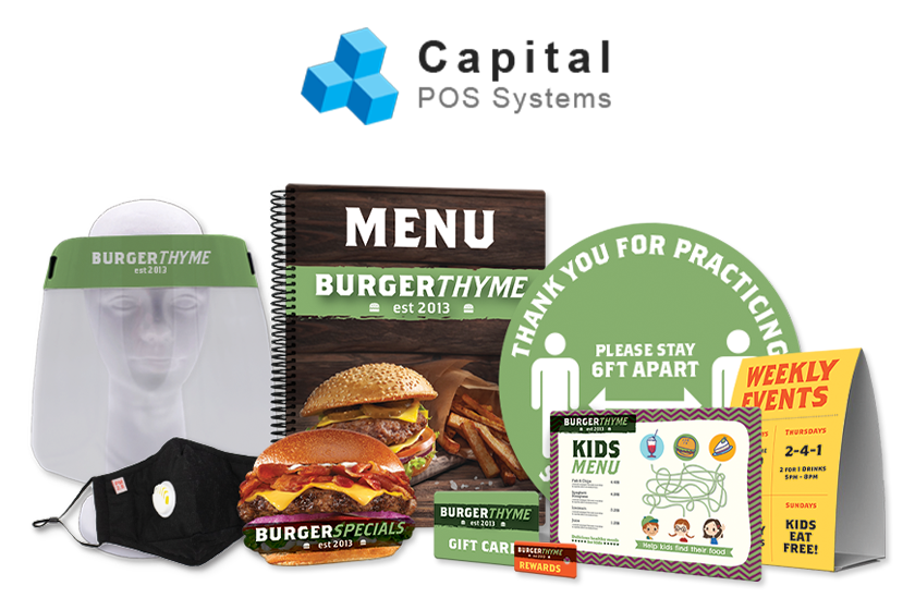 Marketing tools & safety tools for Capital POS