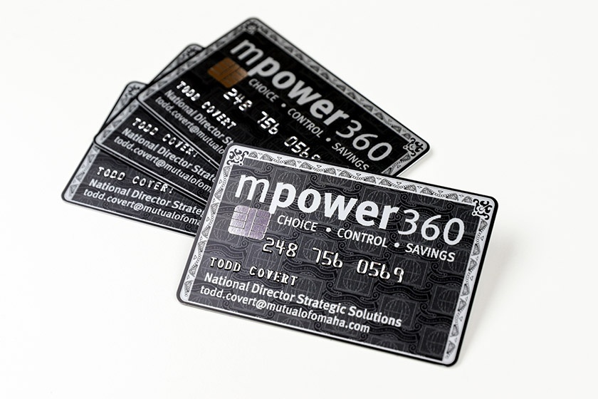 Plastic Business Cards Printed by Plastic Printers, Inc.