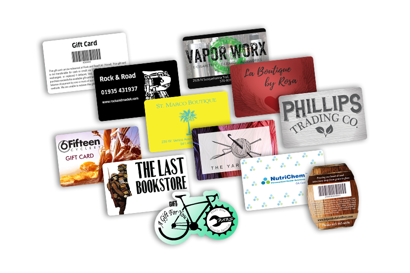 Gift Cards and Loyalty Cards for Lightspeed