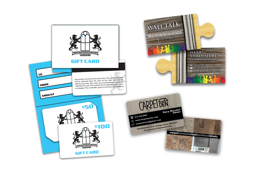 Gift Cards, Business Cards & So Much More