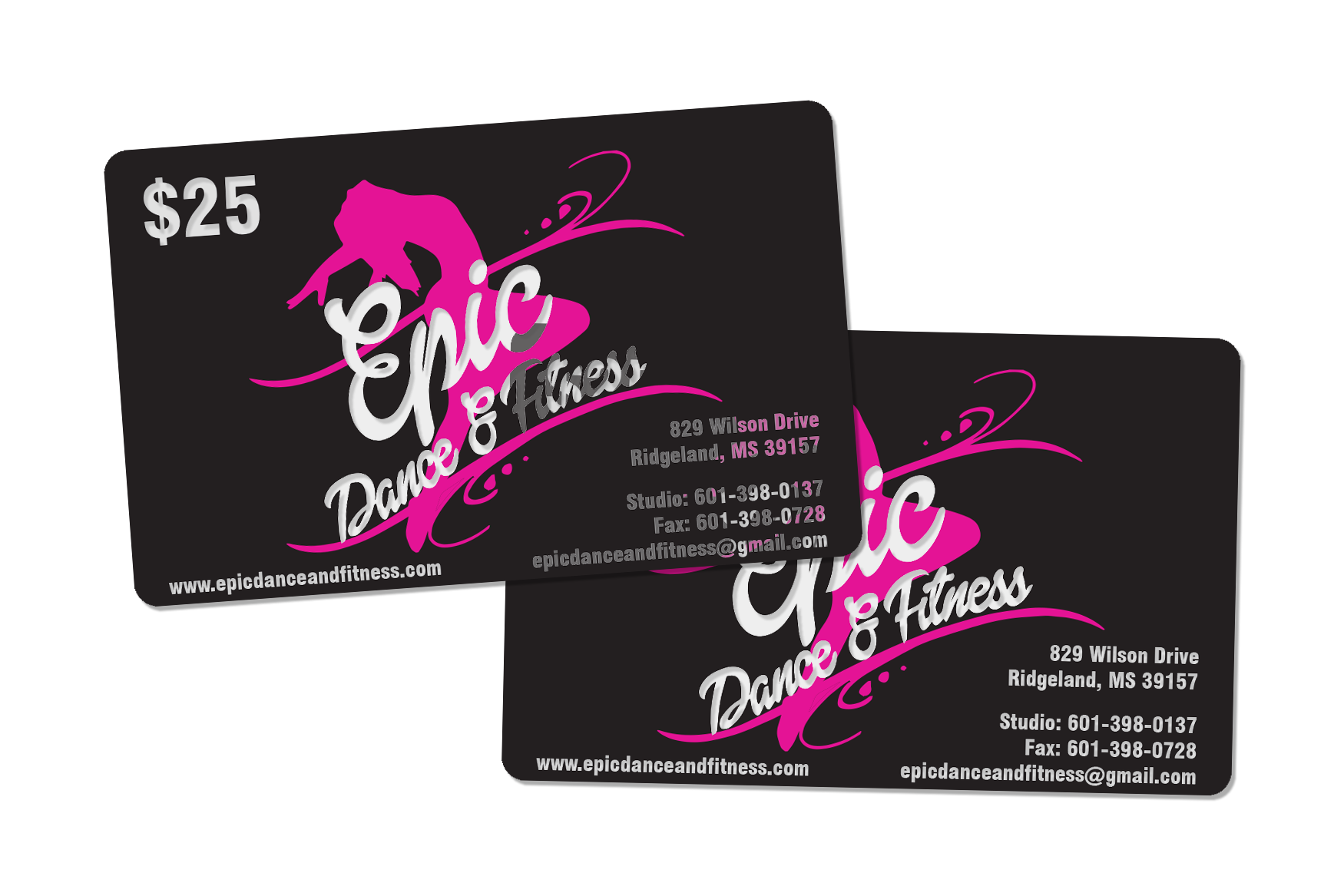 Custom Gift Cards for Mindbody