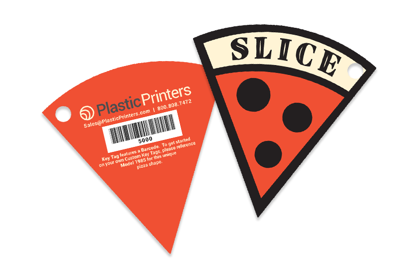 custom gift card or key tag