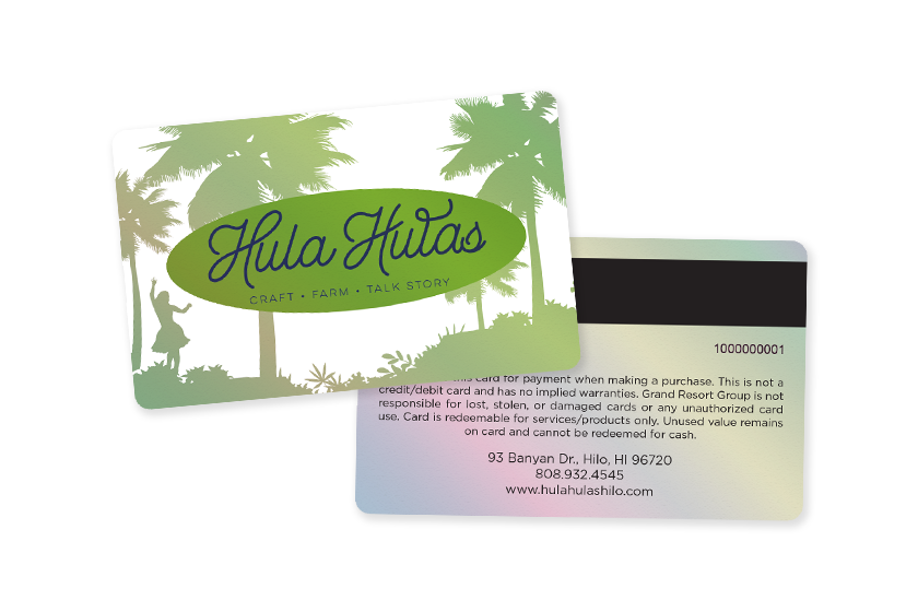 Custom Gift Cards Optimized to work with your Poynt POS  System