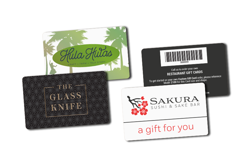 Custom Gift Cards that Work with your Talech POS